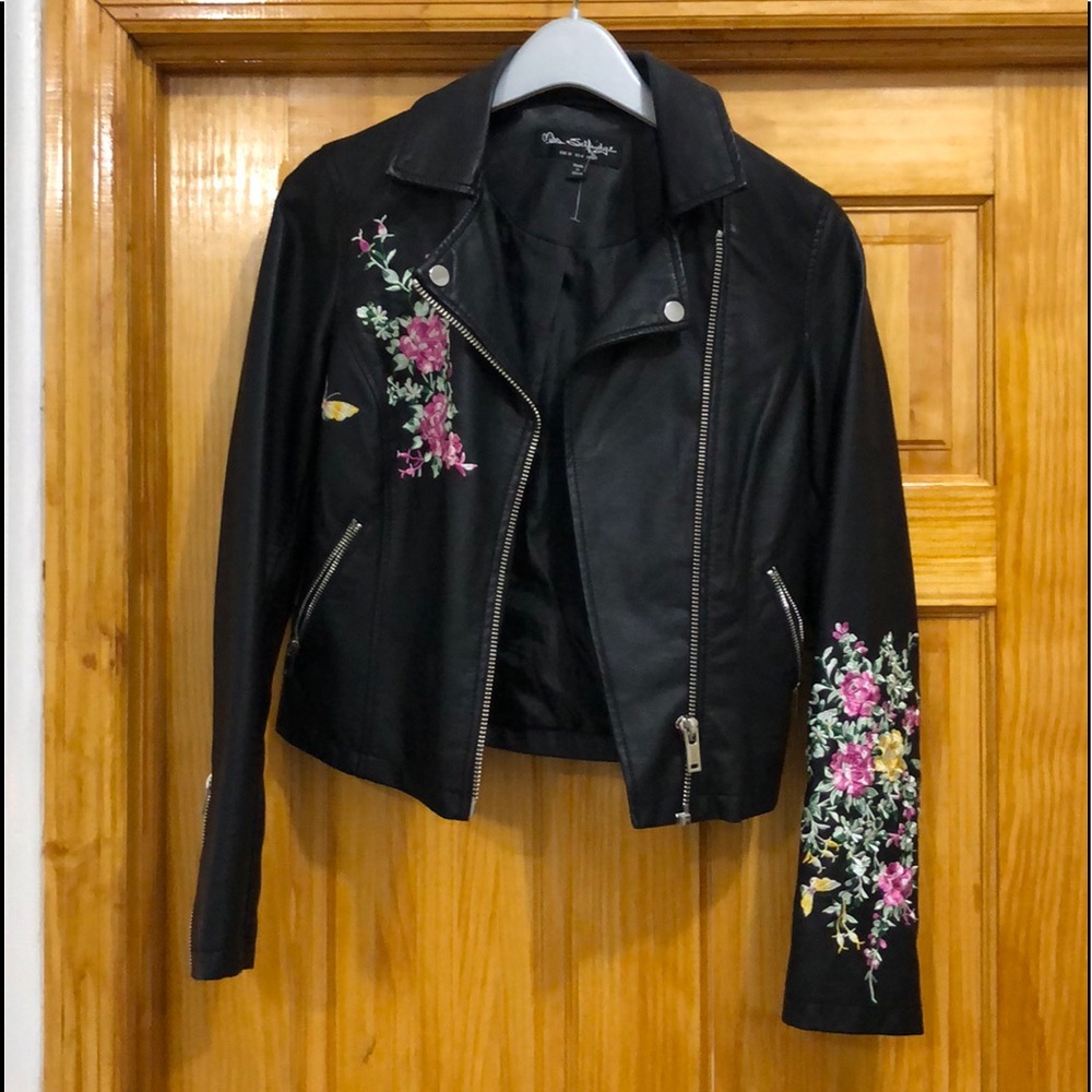 Artificial Leather motorcycle jacket